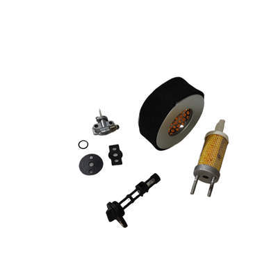 Air Flter, Fuel Filter, Oil Filter, PetCock with Gasket Kit Fits For Model 170F 173F L40 L48 4HP 5HP 211CC 247CC Small Air Cooled Diesel Engine
