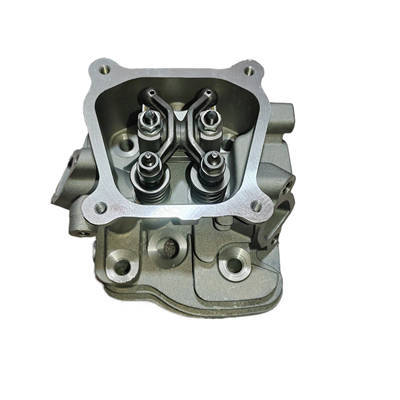 14CC/15CC Bare Cylinder Head Complete With Big Valves (Ex.25MM In. 27MM) and Champion Rcokers Assembly Fits Clone GX200 GX210 196CC 212CC Performance Engine