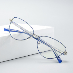 Newest Eyeglasses Frames Men Original Metal Eyewear