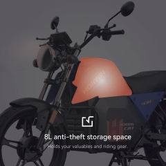 EEC dot wholesale HORWIN QBD2 7000W 72V 45Ah Electric Motorcycle for Food Delivery Custom Battery Swapping Fast Urban Delivery Solution