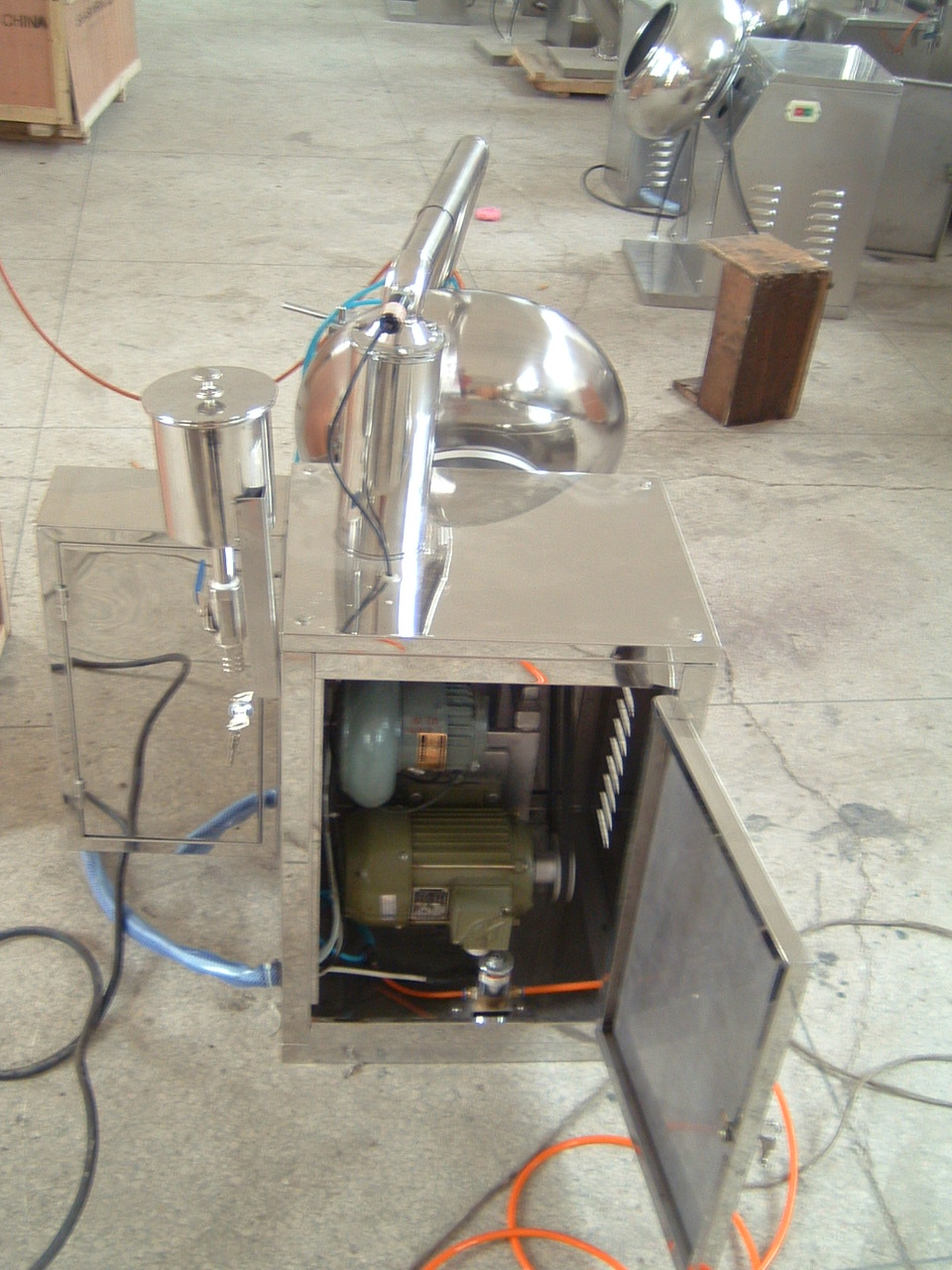 Simplified BY-300/400 Type Water Chestnut Mode Coating Machine