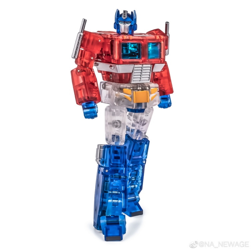 Transformer Newage H T David Optimus Prime Transparent Version