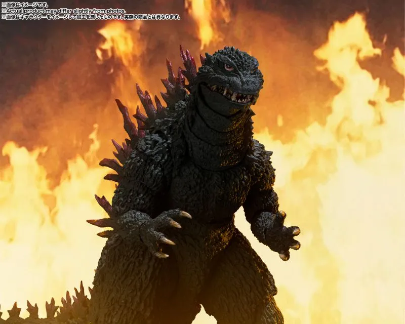 Bandai S.H.MonsterArts Godzilla 2000 Figure Look at the enemy