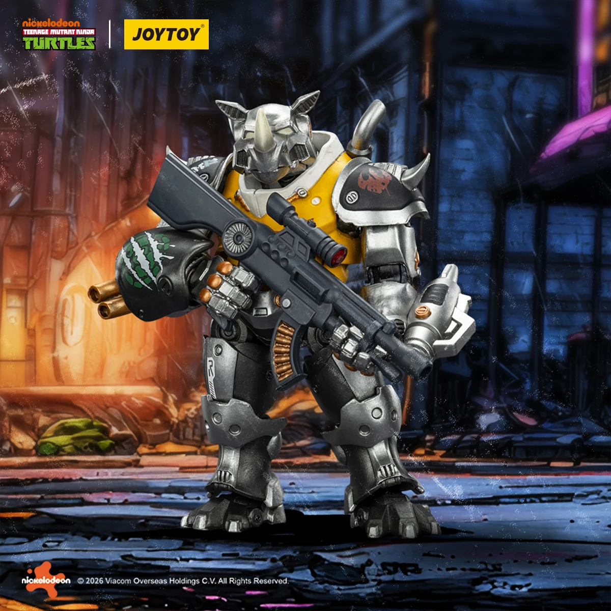 JOYTOY TMNT-Mighty Rocksteady