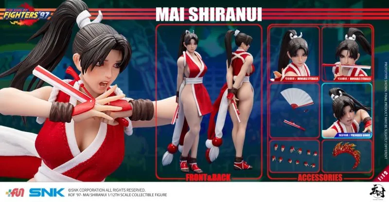 Tunshi Studio The King of Fighters ’97 Mai Shiranui Action Figure