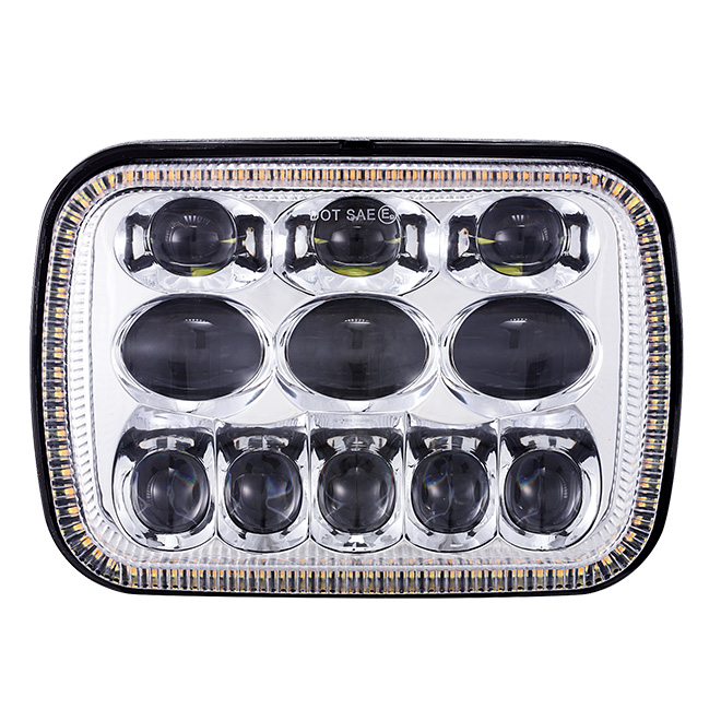 5x7 Led Headlights with DRL Turn Signal