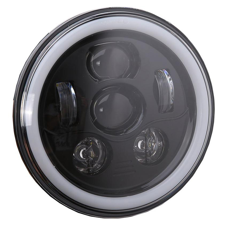 7 inch rgb led headlight bluetooth control