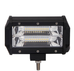 3 row led light bar 72W spot lighting bar light for offroad 4x4