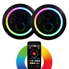 7 Inch RGB Headlight Phone APP Control 7