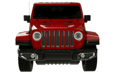 High power 108w 7 inch jeep wrangler halo projector headlights