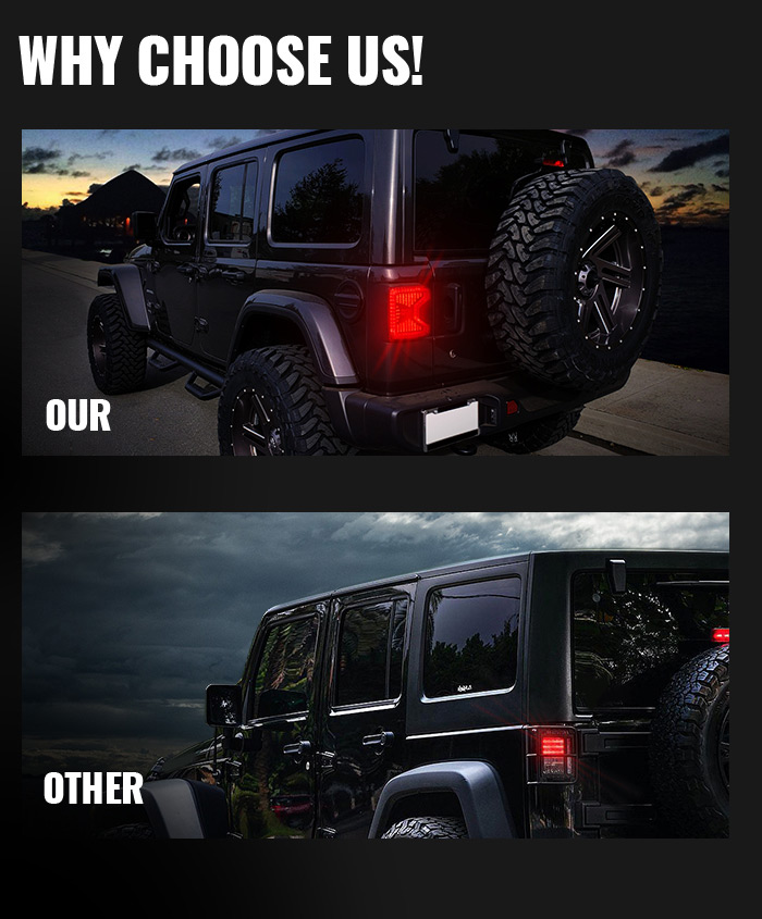Why Choose Our Jeep Jl Led Tail Lights