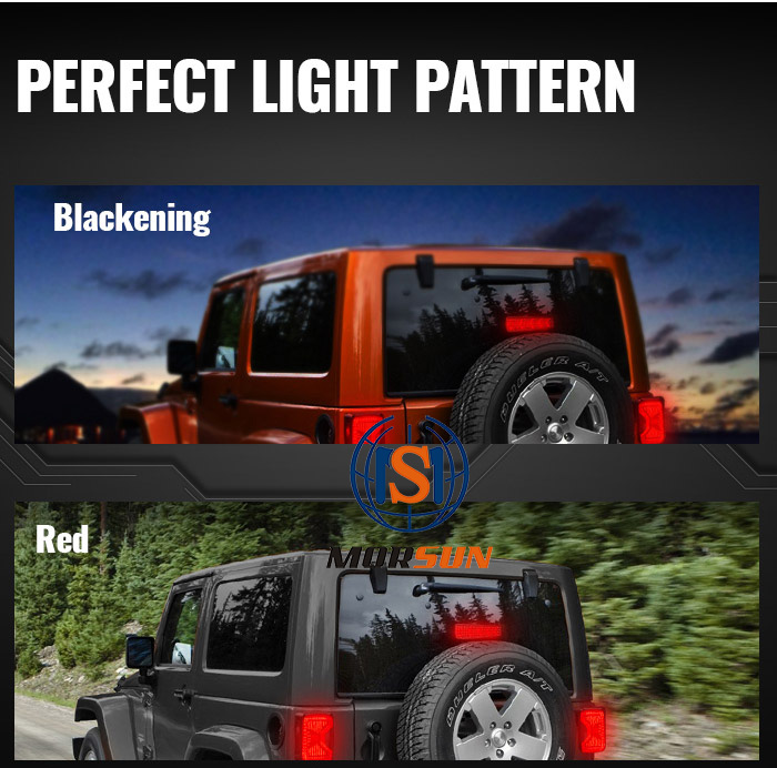 Jeep JL Third Brake Light Pattern