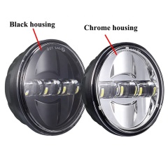 New Arrival Auxiliary Lights 4.5 inch Led Fog Lights for Harley Davidson Motorcycle Electra Glide Road King