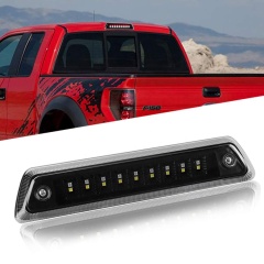 Dual Row Ford F150 Led Tail Lights Clear/Smoke Cover 3rd Third Rear Stop Light for F150 2009 2010 2011 2012 2013 2014