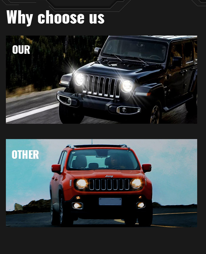 Why Choose Morsun Jeep Jk Oem Led Headlights