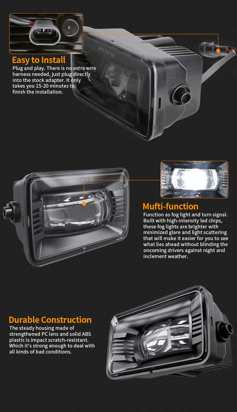 Ford F150A Led Fog Lights Advantages