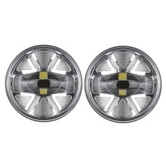 2007-2014 GMC Sierra 1500 Led Fog Lights Kit GMC Sierra 1500 2500HD 3500HD Fog Light Replacement