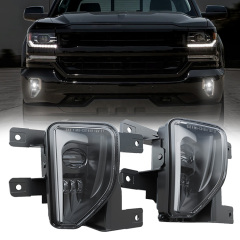 DOT 2016 2017 2018 Chevy Silverado 1500 Led Fog Lights Kit Replacement