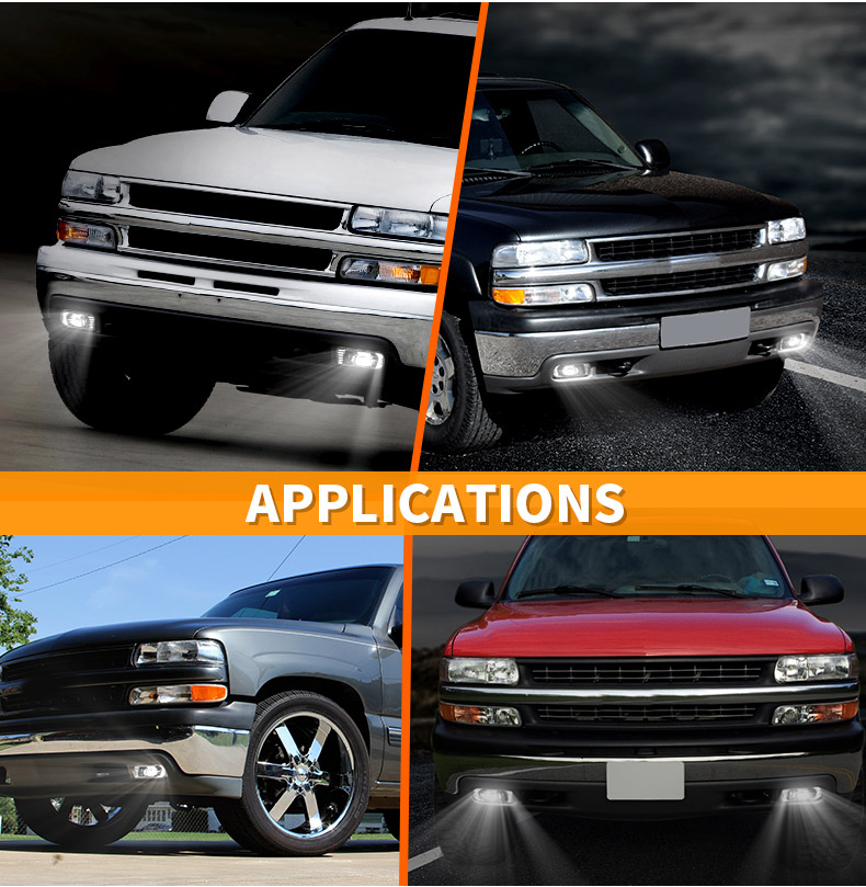 Chevy Silverado 1500 Fog Light Kit Application