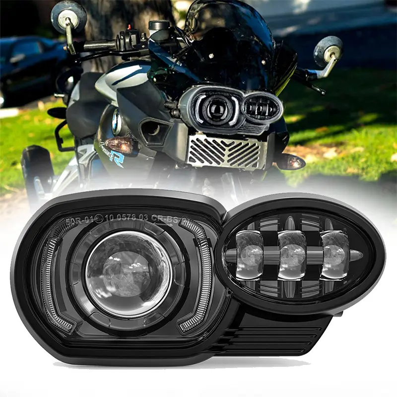 BMW K1300R Headlight Upgrade for an Unforgettable Self-Driving Tour