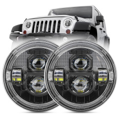 2007-2017 Jeep Wrangler Led Headlight Assembly Jeep Wrangler Halo Headlights