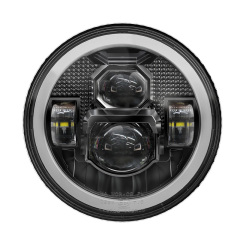 7 inch Led Halo Headlights for Jeep Wrangler JK 2007-2017