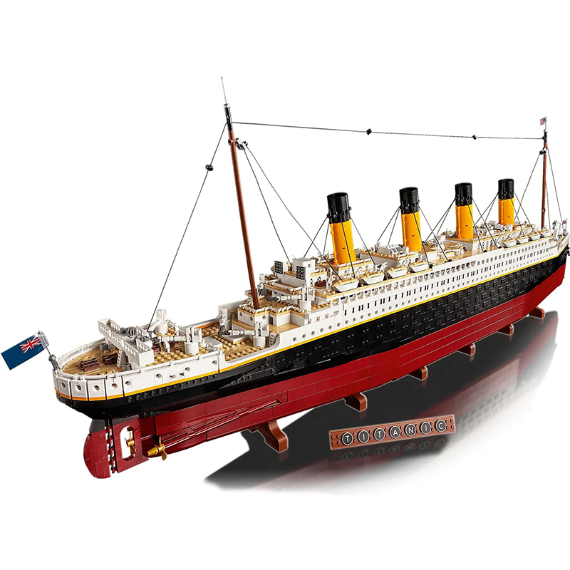 JieStar 82996 99023 Titanic RMS Titanic Cruise Ship Building Blocks 9090pcs Bricks Toys From China 10294
