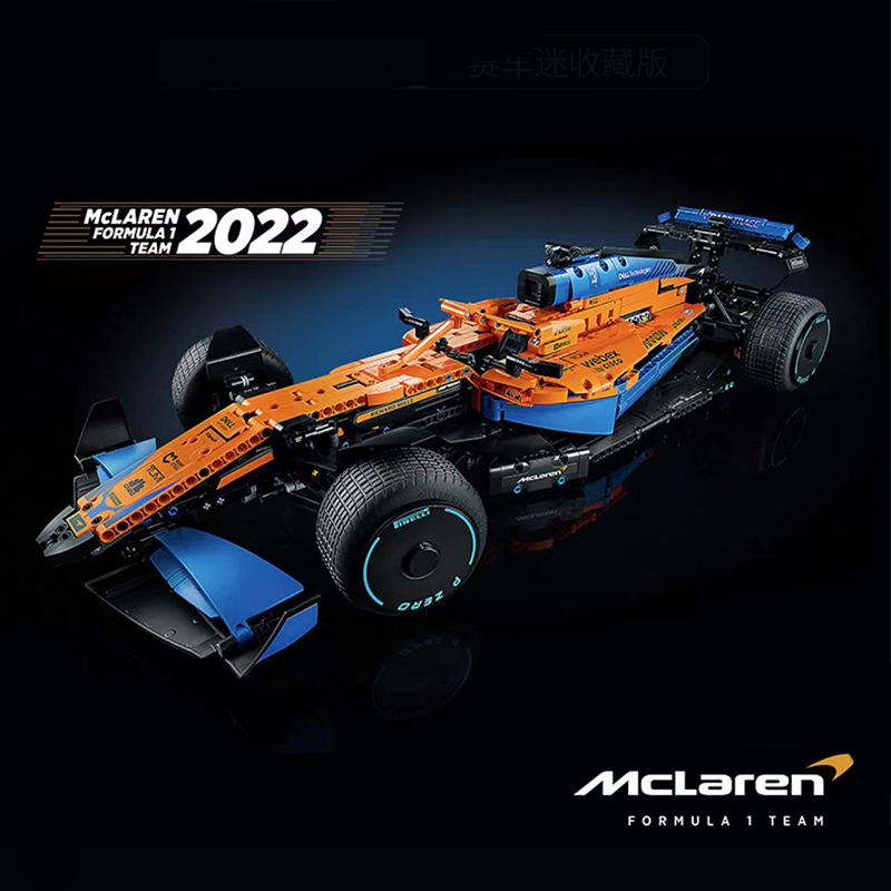 YILE 9926 McLaren Formula 1 Race Car Technical 42141 Technic 1431pcs From China Delivery.