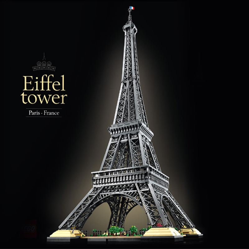 IN-STOCK Custom 10001 Creator Expert Eiffel Tower Buildings 10307 Building Block Brick Toy 10001±PCS from China Delivery.
