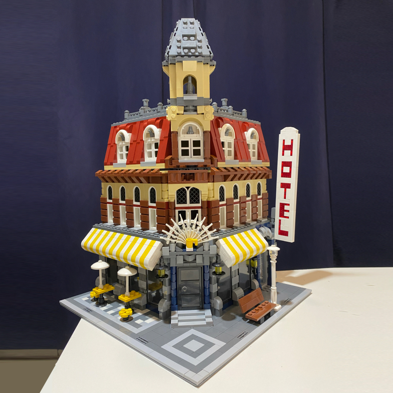 Custom A2106 Cafe Corner Creator 10182 Building Block Brick From USA 3-7 Day Delivery