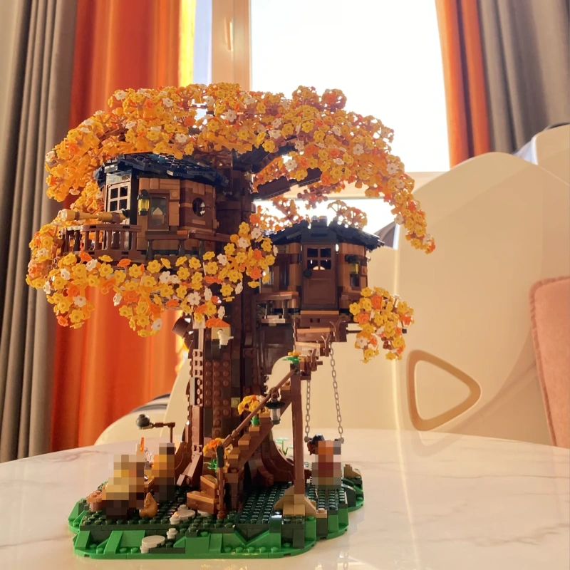 Custom 23118  77020 / SX6007 / DE1206  Tree House Building Blocks 3117PCS Bricks 21318 From Europe 3-7 Days Delivery