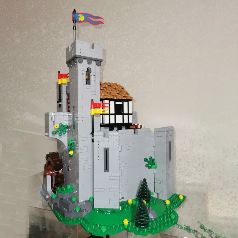 {Pre-order}KING 85666 Lion Knight's Castle Creator Modular Building 10305 Building Block Brick Toy 4514±pcs From Europe 3-7 Days Delivery.