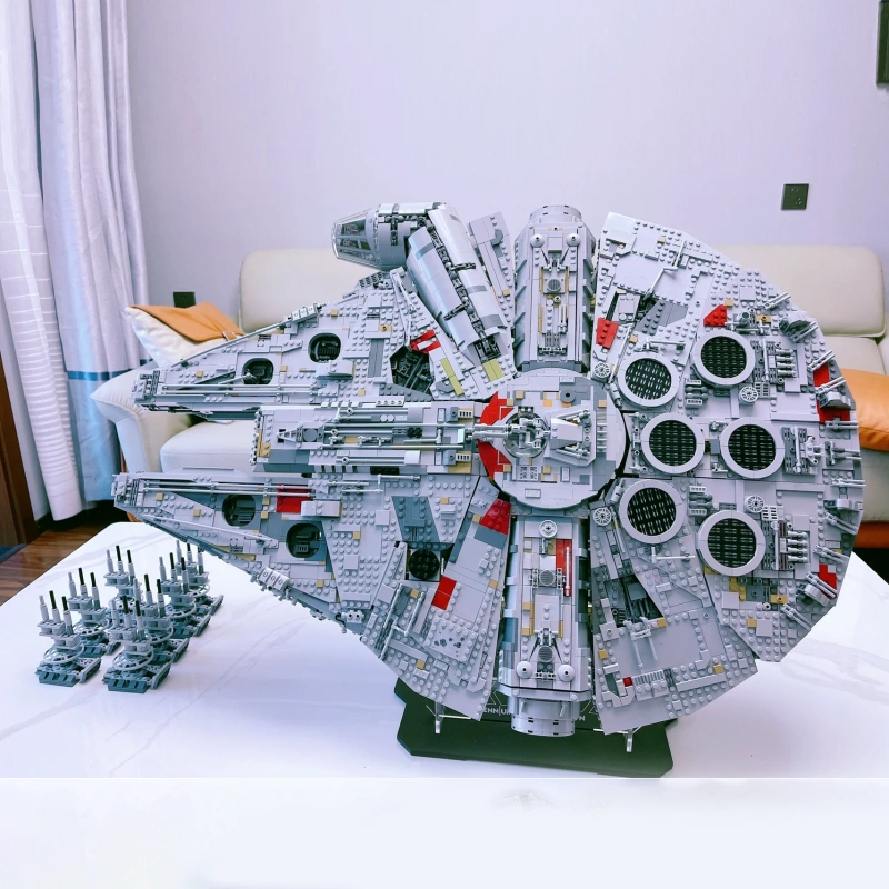 {Pre-Order}Custom XQ003 UCS Millennium Falcon Star Wars 75192 Holder Optional Building Block Brick 7258±pcs from Canada 3-7 Day Delivery