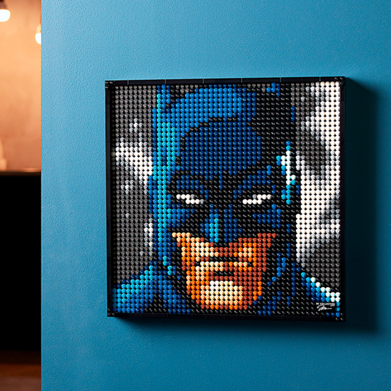 Customized 61207 Jim Lee Batman Collection Art Pixel 31205 Building Block Brick 4167±pcs from Europe 3-7 Days Delivery.