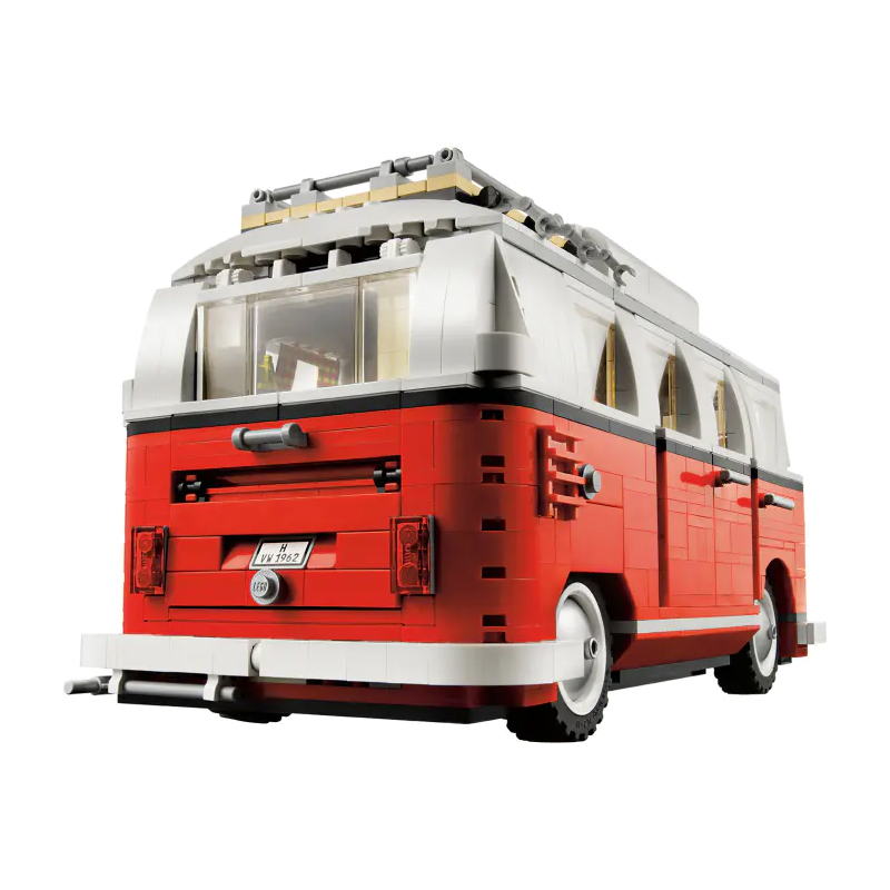 {Only Set} Technic Volkswagen T1 Camper Van 10220 Building Blocks 1332±pcs from China.