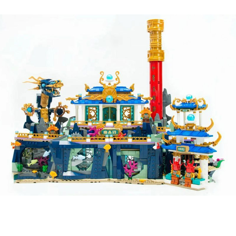 【Pre-Sale】Monkie Kid Series Dragon of the East Palace Building Blocks Bricks 2364pcs Bricks Model Ship From China