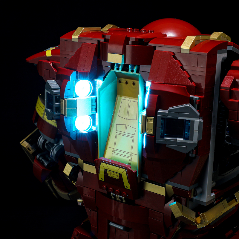 【Light Sets】Bricks LED Lighting 76210 Super heroes Marvel Hulkbuster