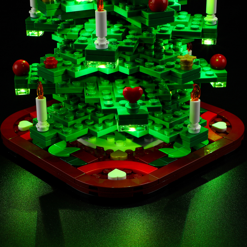 【Light Sets】Bricks LED Lighting 40573 Creator Seasonal Christmas Tree