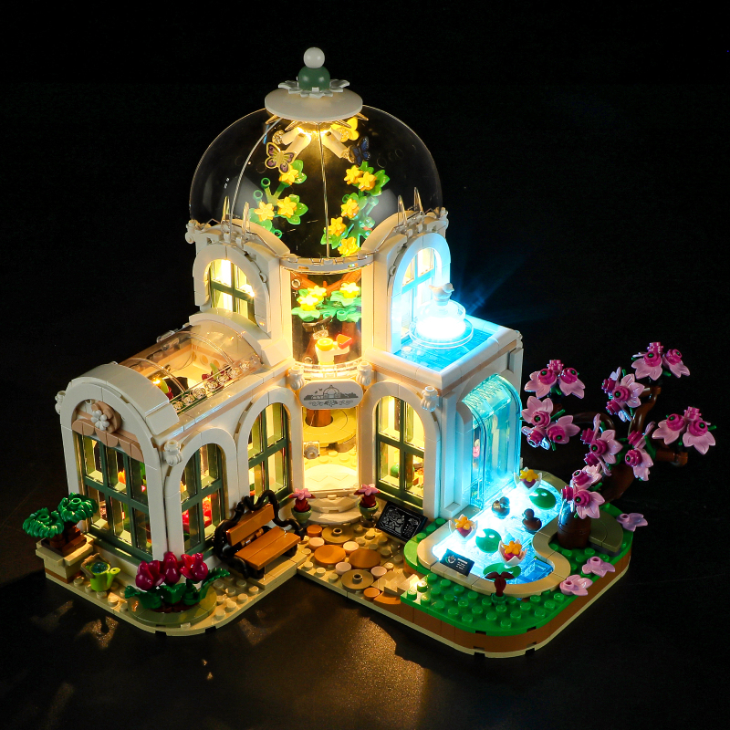 【Light Sets】Bricks LED Lighting 41757 Girl Friends Botanical Garden