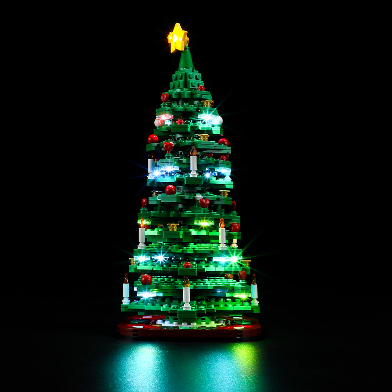 【Light Sets】Bricks LED Lighting 40573 Creator Seasonal Christmas Tree