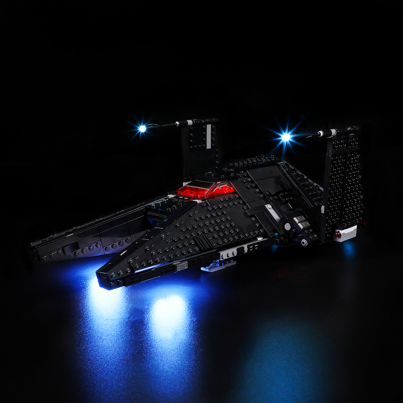 【Light Sets】Bricks LED Lighting 75336 Movie & Game Star Wars Inquisitor Transport Scythe