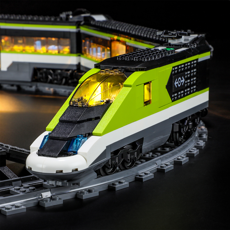 【Light Sets】Bricks LED Lighting 60337 City Trains Express Passenger Train