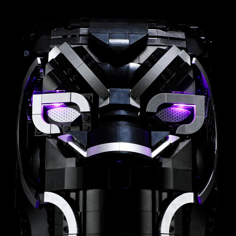 【Light Sets】Bricks LED Lighting 76215 Super heroes Marvel Black Panther