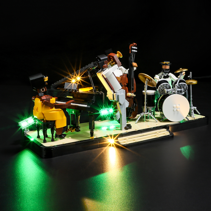 【Light Sets】Bricks LED Lighting 21334 Ideas Jazz Quartet