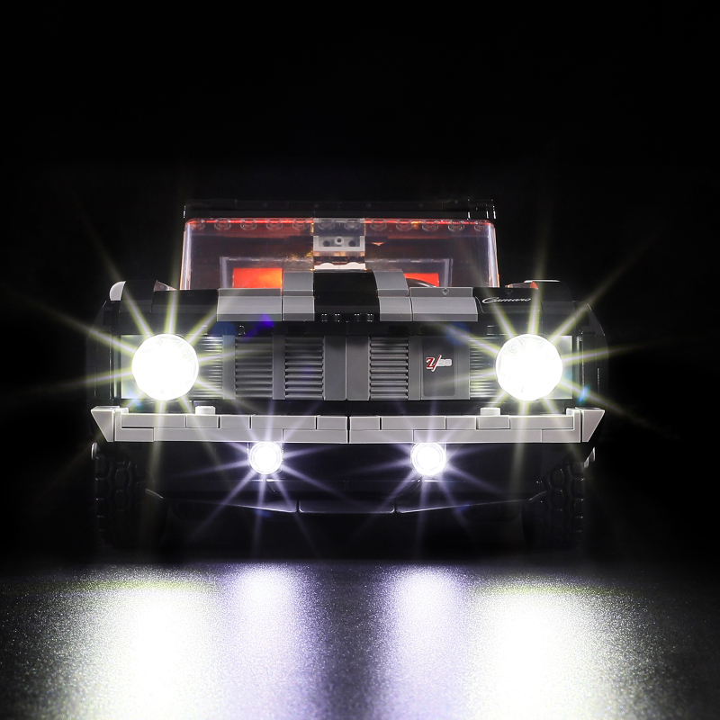 【Light Sets】Bricks LED Lighting 10304 Creator Expert Chevrolet Camaro Z/28 1969