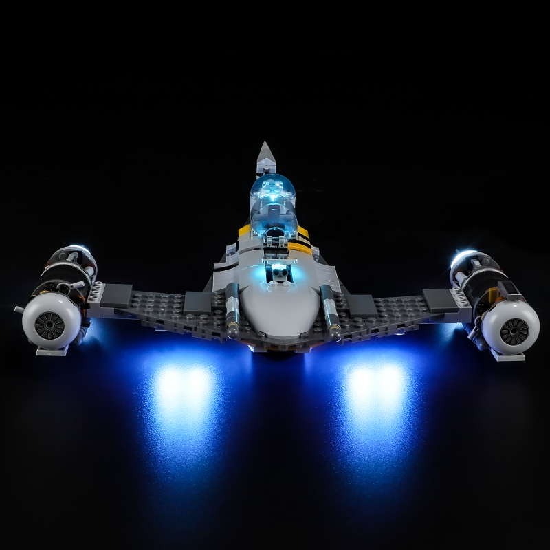 【Light Sets】Bricks LED Lighting 75325 Movie & Game Star Wars The Mandalorian's N-1 Starfighter