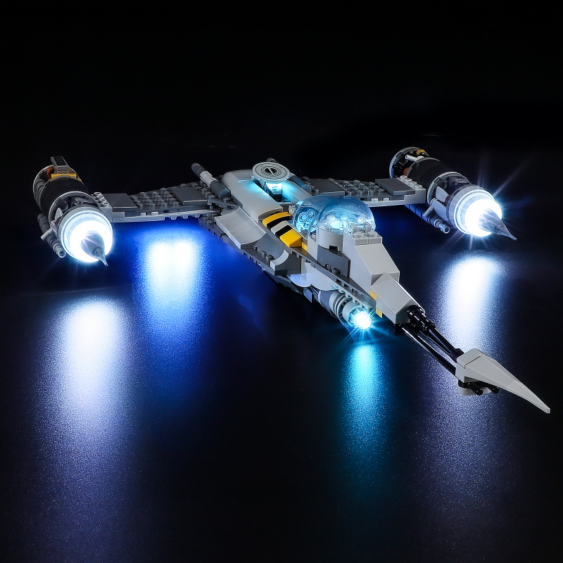 【Light Sets】Bricks LED Lighting 75325 Movie & Game Star Wars The Mandalorian's N-1 Starfighter