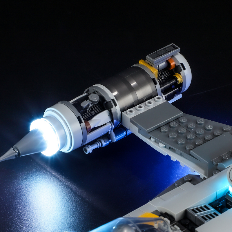 【Light Sets】Bricks LED Lighting 75325 Movie & Game Star Wars The Mandalorian's N-1 Starfighter