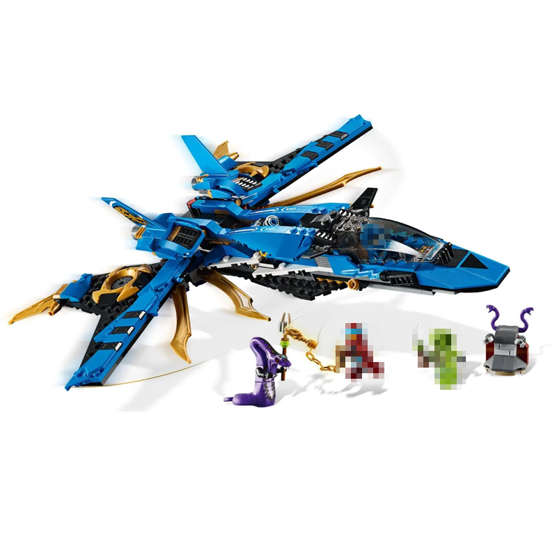 Jay's Storm Fighter Ninjago 70668 Buliding Blocks 490±pcs Bricks Form China