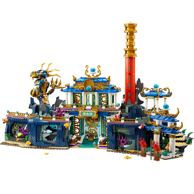 【Pre-Sale】Dragon of the East Palace Monkie Kid Series 80049 Building Blocks 2364pcs Bricks Model Toys from China